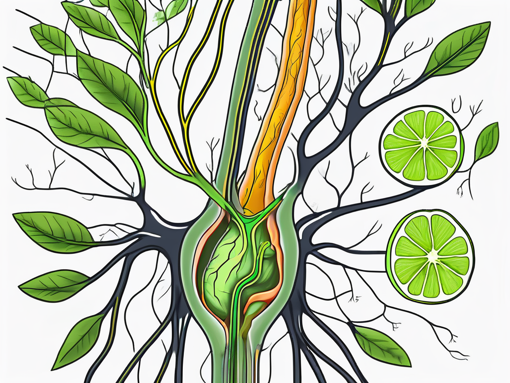 The pharyngeal branch of the vagus nerve