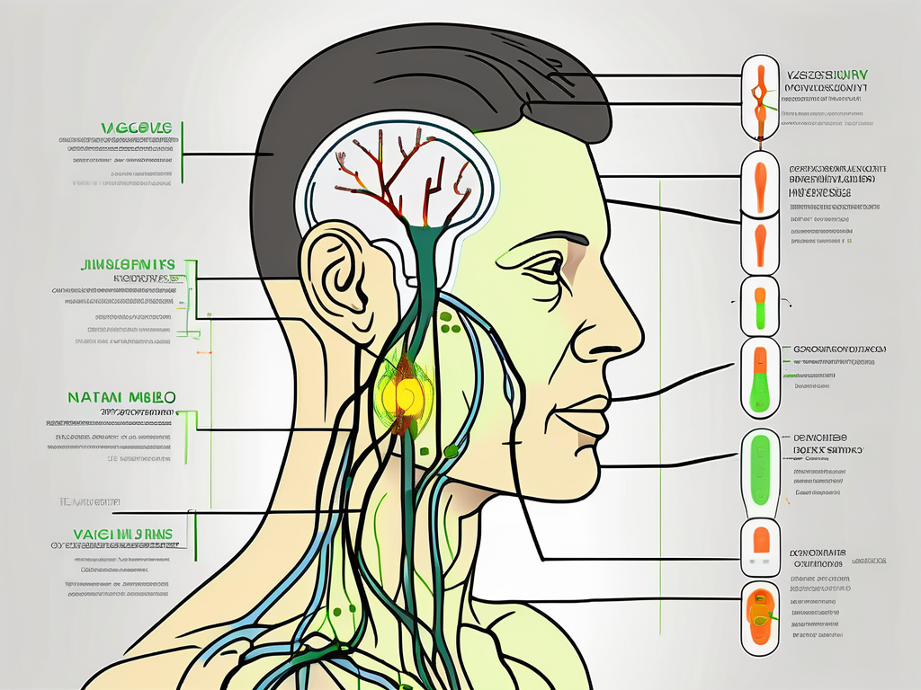 A tens unit with electrodes